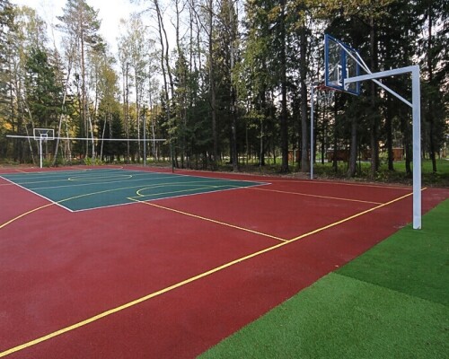 Площадка для игры в волейбол и баскетбол - Услуги и развлечения